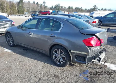 2013 Infiniti G37X из США, поврежденный, VIN JN1CV6AR1DM767744